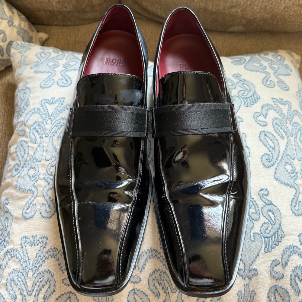 HUGO BOSS Men’s Tuxedo Dress Shoes